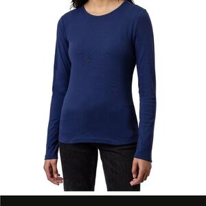 Ellen Tracy Longsleeve - cotton - blue